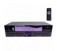 Equalizzatore grafico a 20 bande, equalizzatore audio stereo, equalizzatore HiFi Home EQ con 15 tipi di display, regolazione di alti, medi e bassi, ingresso/uscita RCA, ingresso MP3 da 3,5 mm
