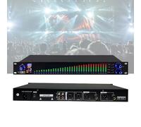 Equalizzatore grafico a 31 bande con chip di elaborazione DSP e riduzione intelligente del rumore, equalizzatore stereo per studio di registrazione, equalizzatore audio (dimensioni