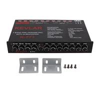 Equalizzatore grafico audio a 7 bande con filtro passa-basso e controllo del volume, equalizzatore grafico e equalizzatore grafico stereo per auto, equalizzatore per auto ad alto livello di ingresso