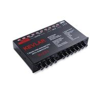 Equalizzatore Grafico Audio per Auto, Equalizzatore Audio per Auto a 7 Bande, Equalizzatore Parametrico per Auto, Passa Basso Universale Regolazione Guadagno Variabile a 7 Bande