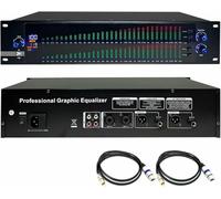 Equalizzatore grafico digitale, equalizzatore audio stereo a 31 bande con display a LED per studio di registrazione