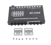 Equalizzatore grafico per auto SustVita con 7 bande di regolazione della frequenza, questo equalizzatore per auto multibanda include un crossover stereo per auto per una