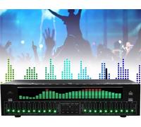 Equalizzatore Grafico Professionale 31 Bande con Bluetooth 5.4 e Analizzatore di Spettro LED - Perfeziona Audio per Studio, Home Theater, Auto e Sistemi Live Sound - Tuning di Precisione