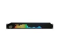 Equalizzatore grafico Spettro Musicale 1.5U Equalizzatore Digitale Bilanciatore EQ Display Pickup Indicatore Livello LED Audio Melodia Ritmo Luce + Telecomando