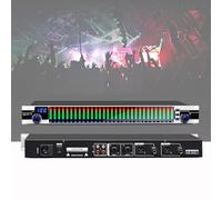 Equalizzatore grafico stereo a 31 bande con 10 salvataggi di risultati preimpostati personalizzabili e regolazione indipendente di bassi/medi/alti
