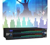Equalizzatore grafico stereo a 31 bande - Equalizzatore digitale professionale a 2 canali, 10 effetti preimpostati, regolazione bassa/media/alta, riduzione automatica per studio di registrazione