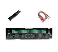 Equalizzatore grafico stereo audio digitale, equalizzatore a 31 bande, processore audio digitale con 12 modalità e riduzione automatica del rumore per prestazioni sul palco