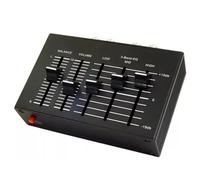 Equalizzatore Per Auto a 3 Bande, Equalizzatore Preamplificatore Stereo, Con Regolazione Del Bilanciamento Del Canale Sinistro E Destro, Controllo Del Volume, Equalizzatore Del Canale Audio