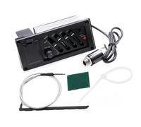 Equalizzatore Per Chitarra Acustica A 4 Bande Preamplificatore EQ EQ Professionale Pickup Amplificatore Pickup Accessorio Per Chitarra Pezzi di ricambio per pickup per chitarra acustica