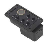 Equalizzatore Pickup per Chitarra, Equalizzatore a 4 Bande Batteria 6F22 9V 20Hz-20KHz per la Regolazione del Suono