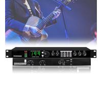 Equalizzatore processore audio professionale, processore DSP con riverbero digitale con 99 preset, 199 memorie sonore, elaborazione del segnale programmabile a 24 bit per uso in studio