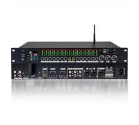 Equalizzatore stereo domestico, processore audio per karaoke, regolazione effetti sonori, soppressione feedback, per applicazioni live, installazioni audio e uso in studio