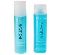 EQUAVE - Set di cura Hydro Nutritive Detangling Conditioner & Micellar Shampoo, 450 ml, balsamo e shampoo per capelli, formula a 2 fasi per capelli da normali a secchi