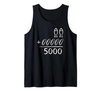 Equazione di Pesce e Pane 5000 Design Ispirazione Canotta