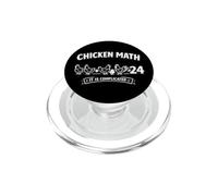Equazione matematica del guardiano di pollo È complicato 24 PopSockets PopGrip per MagSafe