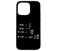 Equazioni di Maxwell di elettromagnetismo, fisica e scienza Custodia per iPhone 15 Pro Max