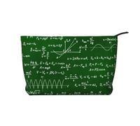 Equazioni matematiche e formule, Borsa per cosmetici in velluto a coste Borsa per il trucco Borsa da viaggio portatile