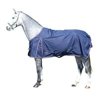 EQuest Coperta da Esterni Halifax per Cavalli Con Fodera IN Pile, Navy - 115 CM