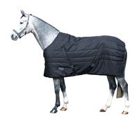 Equest Coperta Stalla Ottawa per Cavalli, Nero - 400 G - 125 CM Cavalli