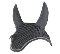 Equest Fliegenohr Classic Con Cordoncino, Grigio/Argento - S Pony Zanzara Pferd
