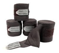 EQuest Pile Bendaggio Act-Line per Cavalli, 4er Set - Mocha Imbottitura Training