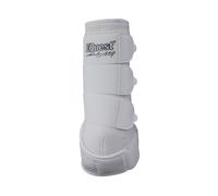 EQuest Protezione Garretto 2er Set, Bianco, S - Protegge Il Pferdebein Ghette