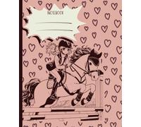 Equestrian Horse Notebook for Girls: Show Jumping Dreams: A Cute Journal for Horse-Loving Girls | 110 PAGES | 7.5X9.25 | Lined Diary Pages | Amelia