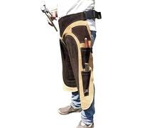 EQUESTRIAN STORE Grembiule da 70 cm - 27 cm, in vera pelle scamosciata, per utensili di zoccoli, per la cura degli zoccoli, per uomini e donne, marrone, 70cm - 27 inch