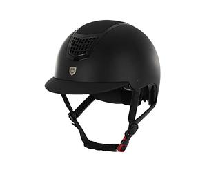 Equestro cap Modello Eclipse Plain Matt S, Nero