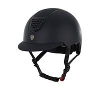 Equestro Casco da Equitazione Eclipse Matt M, Blu Navy