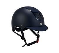 Equestro - Casco Ultra-Light EQUESTRO Colore - Blu scuro/Blu scuro, Taglia - M (da 56 a 58 cm)