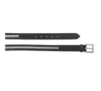 Equestro Cintura in Cuoio con Clincher 80 cm, Nero