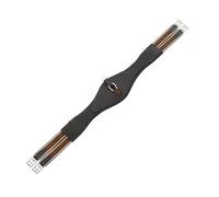 Equestro Sottopancia da salto cuoio sagomato MARRONE (125 CM)