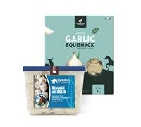 Equi Snack biscotti per cavalli all'aglio con confezione richiudibile Guidolin -