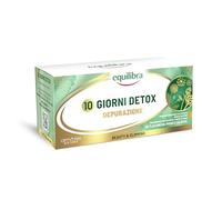 Equilibra 10 Giorni Detox, Integratore e Depurativo, 10 flaconi