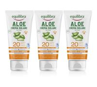 Equilibra® Aloe Crema Solare SPF 20 Minitaglia 3x75 ml