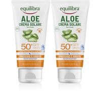 Equilibra® Aloe Crema Solare SPF 50+ 2x75 ml Crema solare