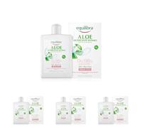 Equilibra Aloe Detergente Intimo Delicato, 200 ml (Confezione da 4)