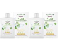 Equilibra Aloe Detergente Intimo Idratante, 200 ml (Confezione da 2)