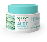 Equilibra, Aloe Ialuronica Burro Struccante Viso, con Burro di Aloe, Acido Ialuronico e Centella Asiatica, Doppia Detersione, Adatto a Pelli Sensibili, Clinicamente Testato, 80ml