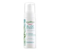 Equilibra, Aloe Ialuronica Mousse Detergente Viso, con Succo di Aloe, Acido Ialuronico ai 3 Pesi Molecolari e Centella Asiatica, Doppia Detersione, per Pelli Sensibili, Clinicamente Testata, 150ml