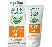 Equilibra, Crema Solare Viso SPF 30, 75 ml, Protezione Solare Viso Anti-age e Anti-macchia*, Senza Profumo, con Aloe Vera, Vitamina E, Olio di Carota, di Argan, di Cocco e Burro di Karité