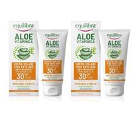 Equilibra Aloe Vitaminica Crema Solare Viso Anti-Age SPF 30 2x75 ml