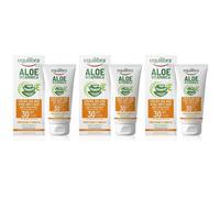Equilibra Aloe Vitaminica Crema Solare Viso Anti-Age SPF 30 3x75 ml