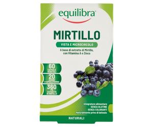equilibra - Antiossidanti Mirtillo, 60 capsule Vitamine e sostanze vitali 1 pieces unisex