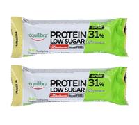 Equilibra® Barretta Protein Low Sugar Vanilla 2x35 g Barretta