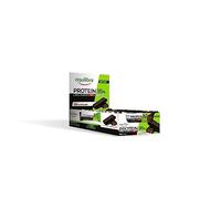 Equilibra Barrette Proteiche, 35% Proteine, 24x45g, Dark Choco, Proteine 15.8g per Aumento della Massa Muscolare, Vitamine C e B1 per Metabolismo Energetico, Vitamine B2, B5, B6 per Stanchezza