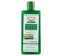 Equilibra Capelli, Shampoo Anti-Aging Protettivo Colore, Protegge la Brillantezza dei Capelli Colorati, Dona Luminosità, a Base di Estratto di Noci Verdi, Aloe Vera, Olio di Argan, 300 ml