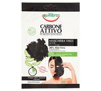 Equilibra Carbone Attivo Maschera Viso, 1 monodose