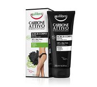 Scrub Corpo Al Carbone Attivo - Equilibra Active Charcoal Detox Body Scrub 200 ml